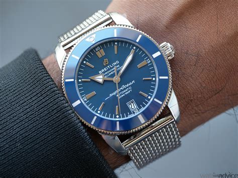 breitling superocean heritage 42 kroko faltschließe|Breitling heritage 42 review.